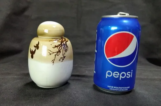 Банка для специй чая советский фарфор с рисунком в восточном стиле Полонное ЗХК чайница Характеристики