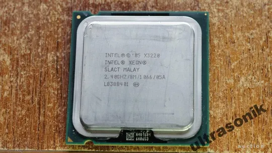 4x ядерный Xeon X3220 2.40GHz/8M/1066 (Quad Q6600) LGA775 105W Вживане Ціна