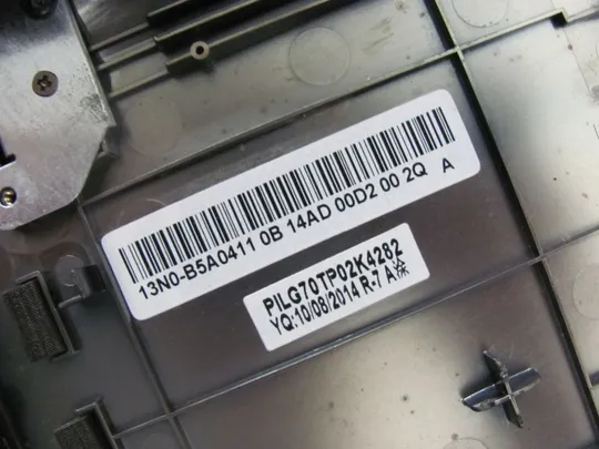 номер0299-1 Кришка панель палмрест та тачпад 13N0-B5A0411 для LENOVO IdeaPad G710 G700 оригінал Продаж