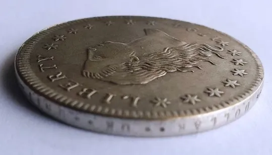 1 долар 1794 США, Розпущене волосся (можливо репліка обігового часу) Інтернет-аукціон