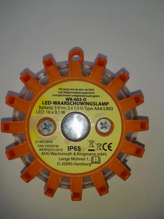 Червоний світлодіодний сигналізатор безпеки на магніті з 9 функціями Продаж