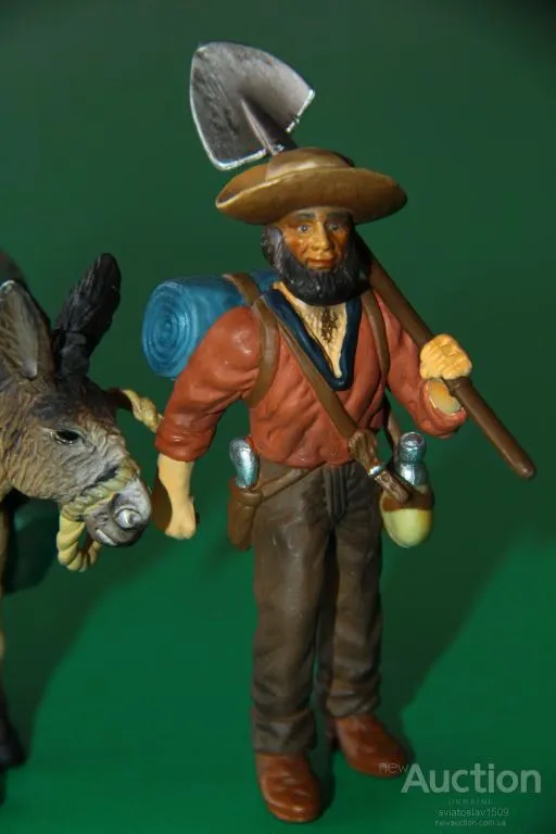 Купити ковбой старатель золотошукач SCHLEICH 90-100мм ФРГ