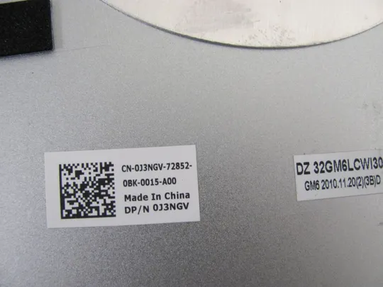 569-2 кришка матриці 0J3NGV для Dell XPS 15 L501x P11F оригінал З аукціону