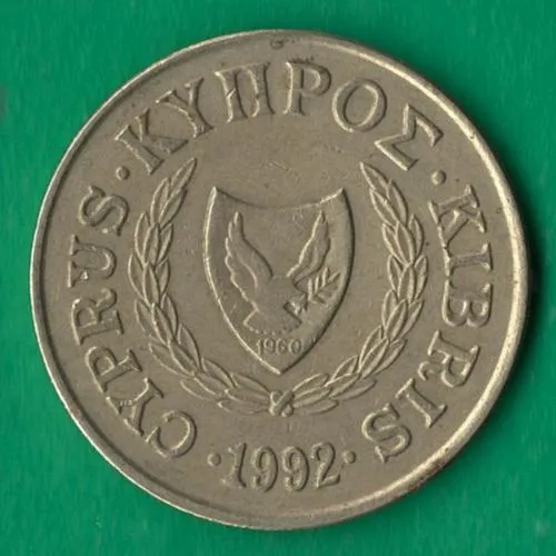 Купити 20 центів 1992 року Кіпр [МШ1]