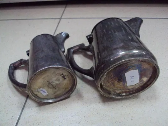 Чайник кофейник 0,55л и сливочник молочник paulsborn b.bohrmann 16 frankfurt a/m nachfolger №849,140 Інтернет-аукціон