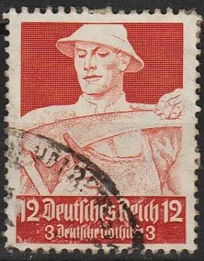 фото, 1934 - Рейх - Професії - Селянин 12 Mi.561 _гаш
