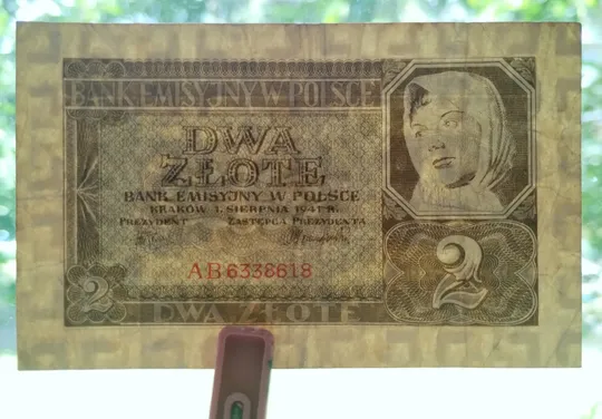 2 злотих 1941 року, Польща З аукціону