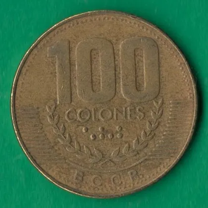 фото, 100 колонів 1999 року Коста-Рика [КВ]