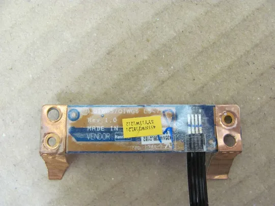 547-19  Плата с кнопкой вкл LS-7983P для Lenovo P580, P585, N585, N580 оригінал З аукціону