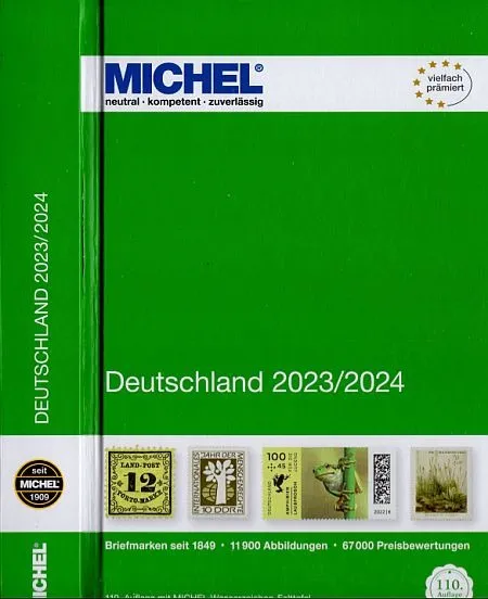 2023/24 - Michel - Каталог марок - Германия - *.pdf Ціна