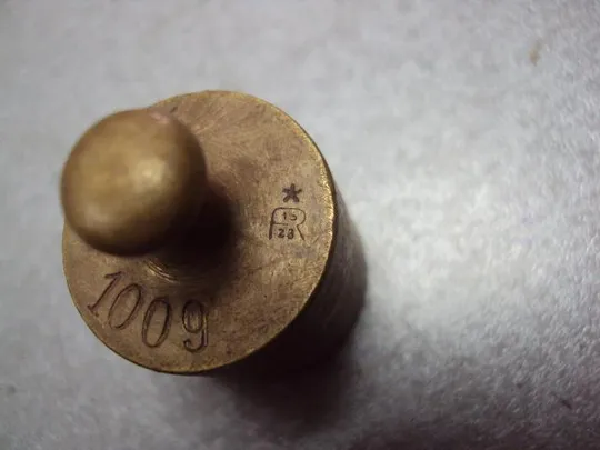 Купити Гиря гирька клейма 1009 высота 3,5 см №116012