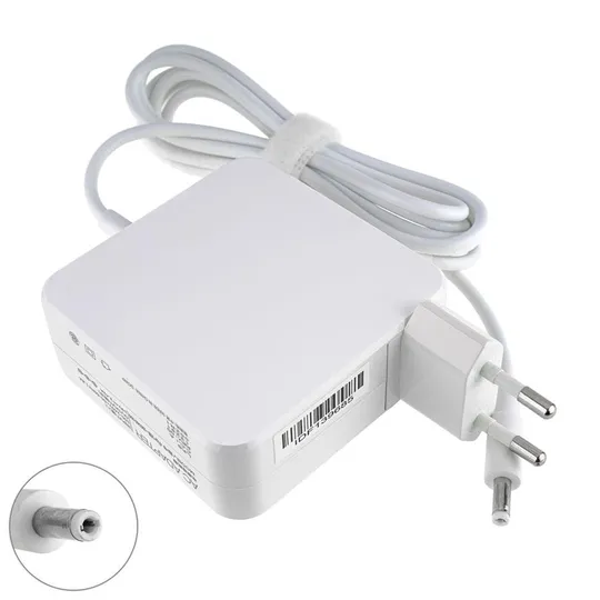 Купити Блок живлення для ноутбука XIAOMI 19V, 3.42A, 65W, 4.0*1.7мм, прямой разъём, квадратний, white (без кабеля!)