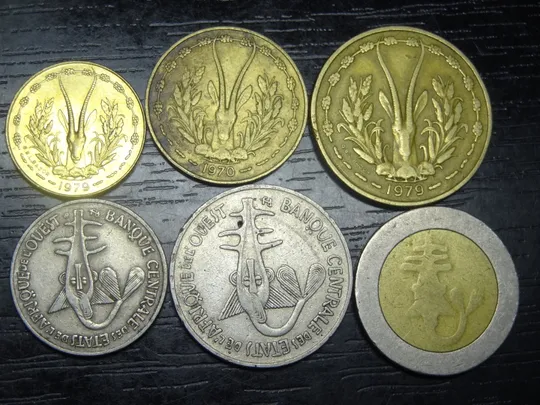 Комплект монет КФА ВСЕАО Західноафриканського франка Ціна