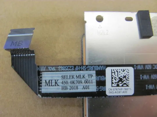 номер0948-4 тачпад сенсорна панель touchpad 06PCRH 450.0K709.0011 0D15VP 0767HP з кріпленням для Dell G3 15 3500 3590 оригінал З аукціону