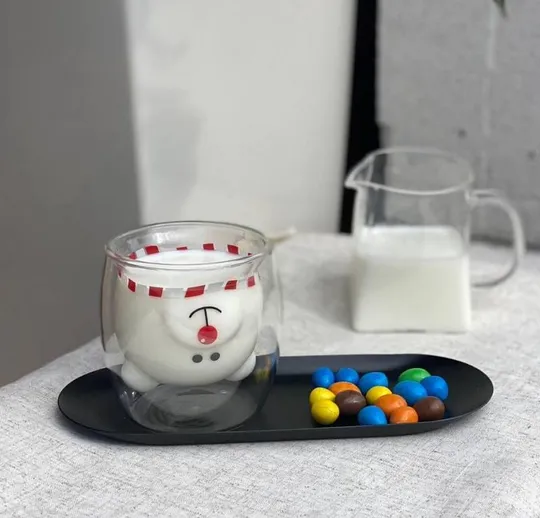 Стакан с двойным дном Olens Медвежонок DG2455CT 250 мл Де купити