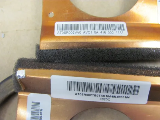 616-7 термотрубка охолодження  AT0SR002TB0 AT0SR002VV0  для Lenovo ThinkPad T440 T450 T460 оригінал З аукціону