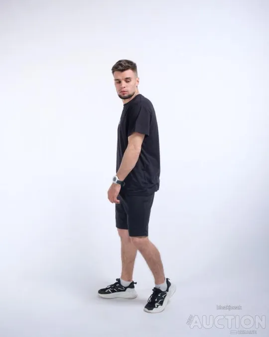 Чоловічі шорти "Base" колір чорний Інтернет-аукціон