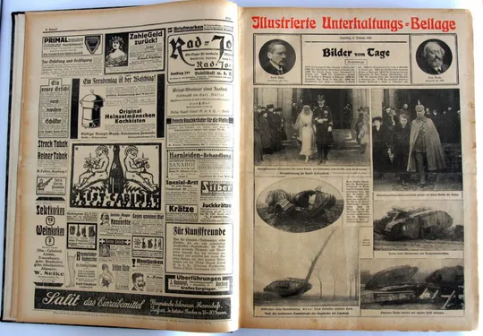 Підшивка газети Berliner Lokal-Anzeiger 1918-20 рр. Перша світова, Німеччина Інтернет-аукціон