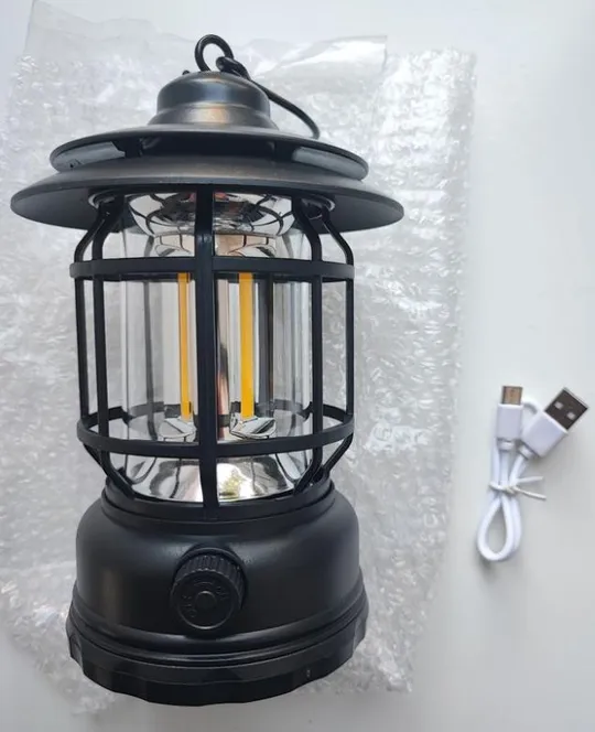 Ліхтар кемпінговий k20 акумуляторний з підвісним гачком Недорого