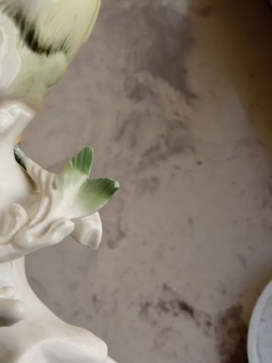 Фигура фарфор статуэтка Германия Karl Ens птица удод Карл Энс или Энц высота 26,3 см (скол) Недорого