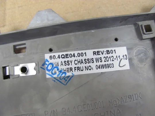 Купити номер0323-4 кріплення Механізм з&#039;єднання корпусу fastening 60.4QE04.001 04W6903 для Lenovo ThinkPad T530 W530 оригінал
