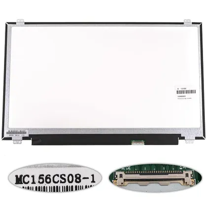 фото, Матриця 15.6 MC156CS08-1 (1920*1080, 30pin(eDP, 250cd/m2, 85/85/85/85(кути), IPS), LED, SLIM(вертикальні вушки), матова, роз'єм