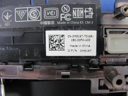 №283-3 панель палмрест тачпад 0M516T для DELL Vostro 3350 V3350 оригінал Продаж
