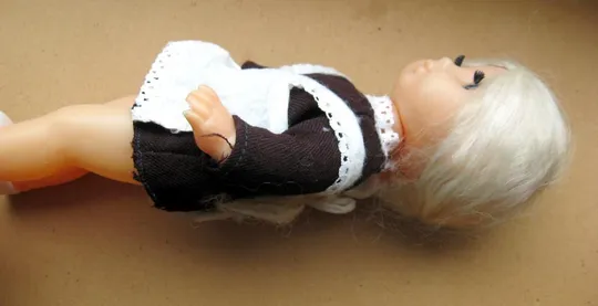 Лялька - школярка-першокласниця = Кукла - школьница-первоклассница = іграшка СРСР Недорого