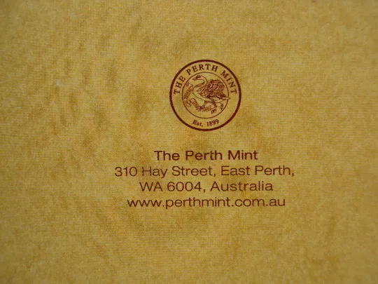 Футляр коробочка монета Австралия год собаки Year of the dog Australian lunar gold series №16012 Інтернет-аукціон