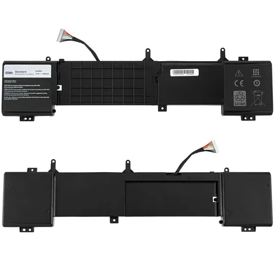 Батарея для ноутбука DELL 6JHDV (Alienware 17 R2, Alienware 17 R3, P43F) 14.8V 4400mAh Black Ціна