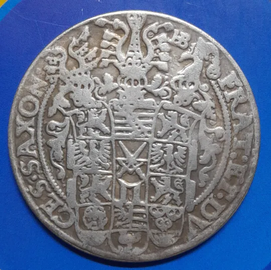 Купити Саксонія. Талер 1598 р. Крістіан Йоган. Копія.