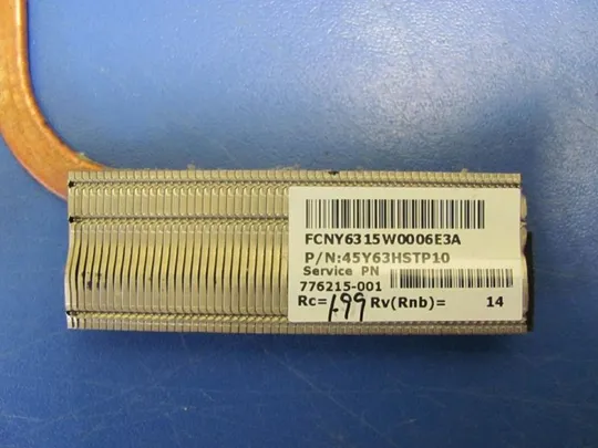 №115-9 Термотрубка системи охолодження 776215-001 45Y63HSTP10 для HP ENVY 15 X360 оригінал Де купити