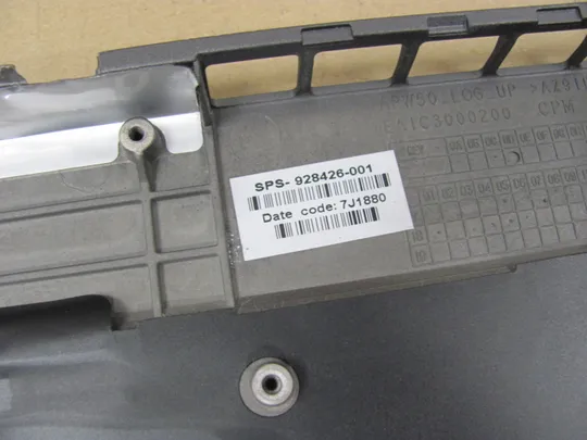 726-6 панель палмрест 928426-001 AM1RV000400  для  HP Zbook 15 G4 G3 оригінал На торгах