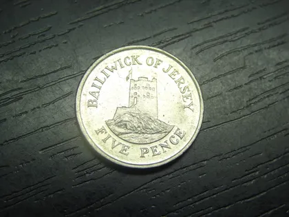 фото, 5 пенсів 1998 Джерсі