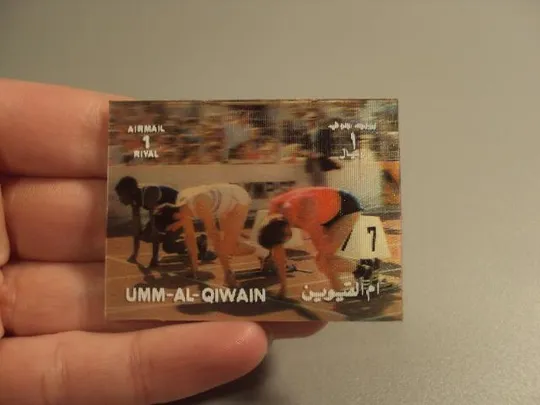 марка Умм-эль-Кайвайн 1972 спорт бег олимпиада мюнхен легкая атлетика №1615 Ціна