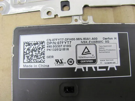 697-47 клавіатура робоча з підсвіткою 07FYT7 490.0G307.010G  для Dell Latitude 7300 E7300 5300  оригінал Інтернет-аукціон