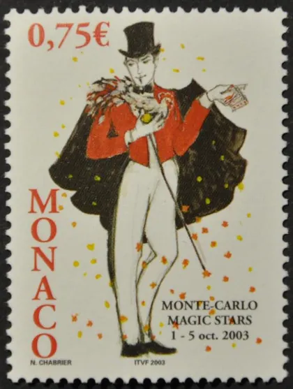 фото, Монако фестиваль фокусников "Магические звёзды" 2003