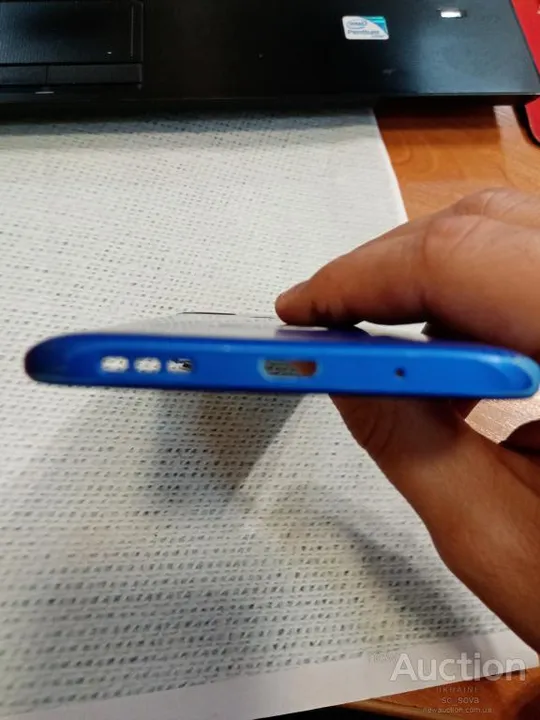 Купити Xiaomi Redmi 9C M2006C3MNG задняя крышка с кнопками включения громкости и датчиком отпечатка пальцев