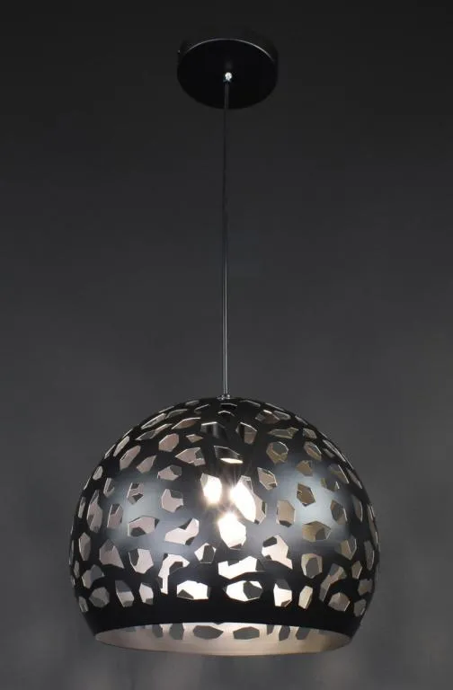 Купити Люстра подвесная на 1 лампочку 27803 Черный 30-200х30х30 см.