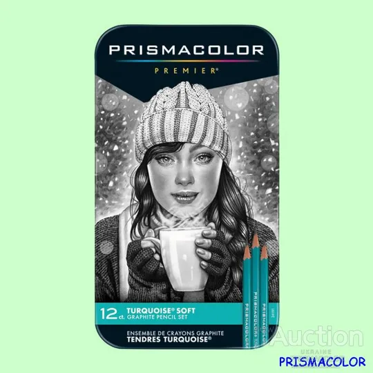 PRISMACOLOR Набор 12 простых карандашей ART SET от 9B до H Ціна