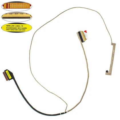 фото, Шлейф матриці для ноутбука Dell (Inspiron: 5593, 3501, 3502, 3505) 40pin LED (DC02003QA00)