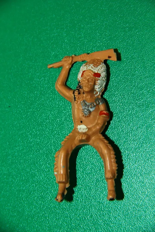 вершник ІНДІАНЕЦЬ З ГВИНТІВКОЮ индеец 54мм REAMSA Іспанія ОРИГІНАЛ Ціна