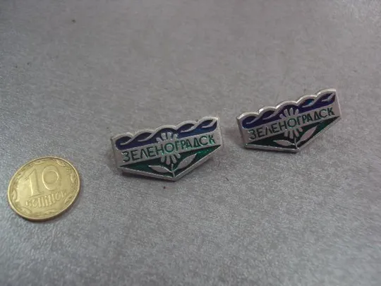 знак зеленоградск лот 2 шт №1951 Ціна