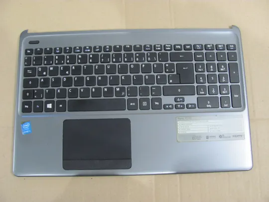 589-7 панель палмрест тачпад клавіатура робоча AP0VR000790 для ACER Aspire Acer Aspire E1 E1-572P E1-572G E1-572 оригінал Ціна
