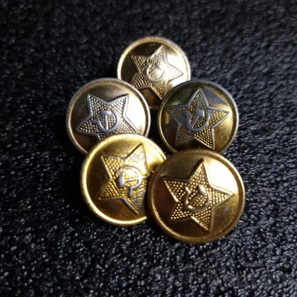 фото, Гудзики часів СРСР (Мосштамп 80,72), 5 шт.