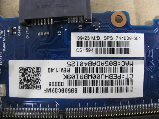 548-6 материнська плата РОБОЧА 6050A2566302 744009-601 для HP PROBOOK 640 G1 оригінал Інтернет-аукціон