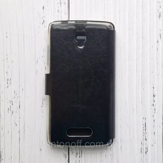 Чохол-книжка Lenovo A2010 для телефона (з віконцем) Чорний З аукціону