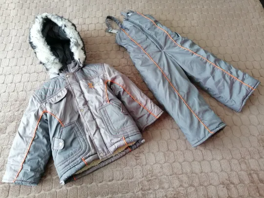 Дитячий зимовий комплект (куртка+штани) для хлопчика. Розмір 98 Ціна