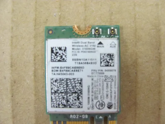 79-17 WI-FI адаптер 3160NGW для Lenovo G50-80 З аукціону