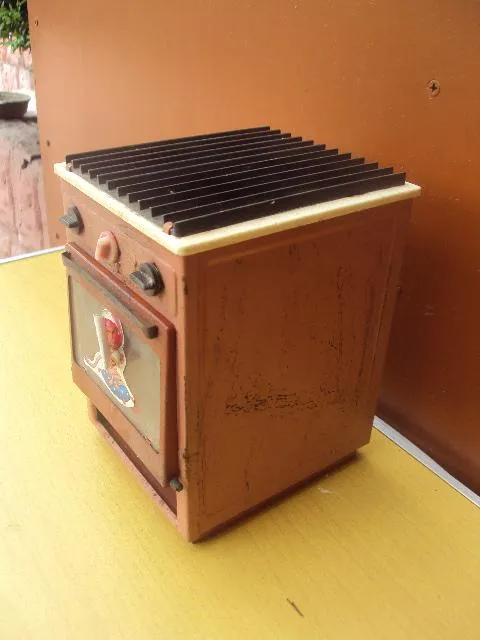 Кукольная духовая печь и плита ссср Духовка для куклы металл б/у №3241 Характеристики